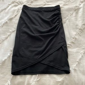 Leith Black Pencil Skirt